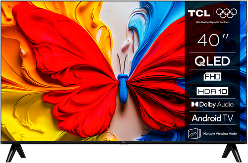 Телевизор QLED TCL 40" 40S5K черный FULL HD 60Hz DVB-T DVB-T2 DVB-C DVB-S DVB-S2 USB WiFi Smart TV (RUS)