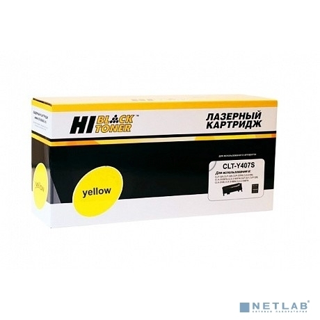Расходные материалы Hi-Black CLT-Y407S Картридж для Samsung CLP320/320N/CLX-3185/3185N/FN Y с чипом