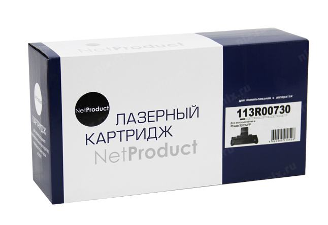 Картридж лазерный NetProduct N-113R00730 (113R00730), черный, 3000 страниц