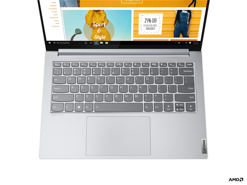 Ноутбук Lenovo YOGA Slim7 Pro 14ACH5 14" 2.8K, AMD R7-5800H, 16Gb, 1Tb SSD, no ODD, Win10, серый (82MS0022RU)