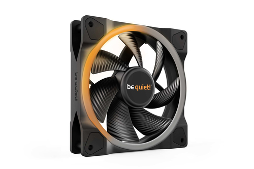 BL072 - Вентилятор для компьютерного корпуса, Bequiet!, Light Wings, BL072, 120мм Light Wings PWM, ARGB LED, 1700 об.мин, 41.5/70.5 CFM, 20.6 dB(A), 4-pin PWM/3-pin ARGB, 120 x 120 x 25мм, Чёрный