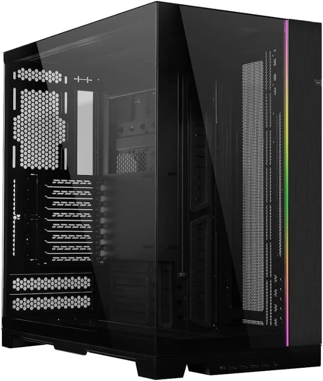 Компьютерный корпус LIAN LI O11 Dynamic EVO XL Black, Large Case: EATX(under 280mm)/ATX/MICRO-ATX/MINI-ITX, 4xUSB 3.0, 1xUSB Type-C, 1xAudio, Included Fans: none
