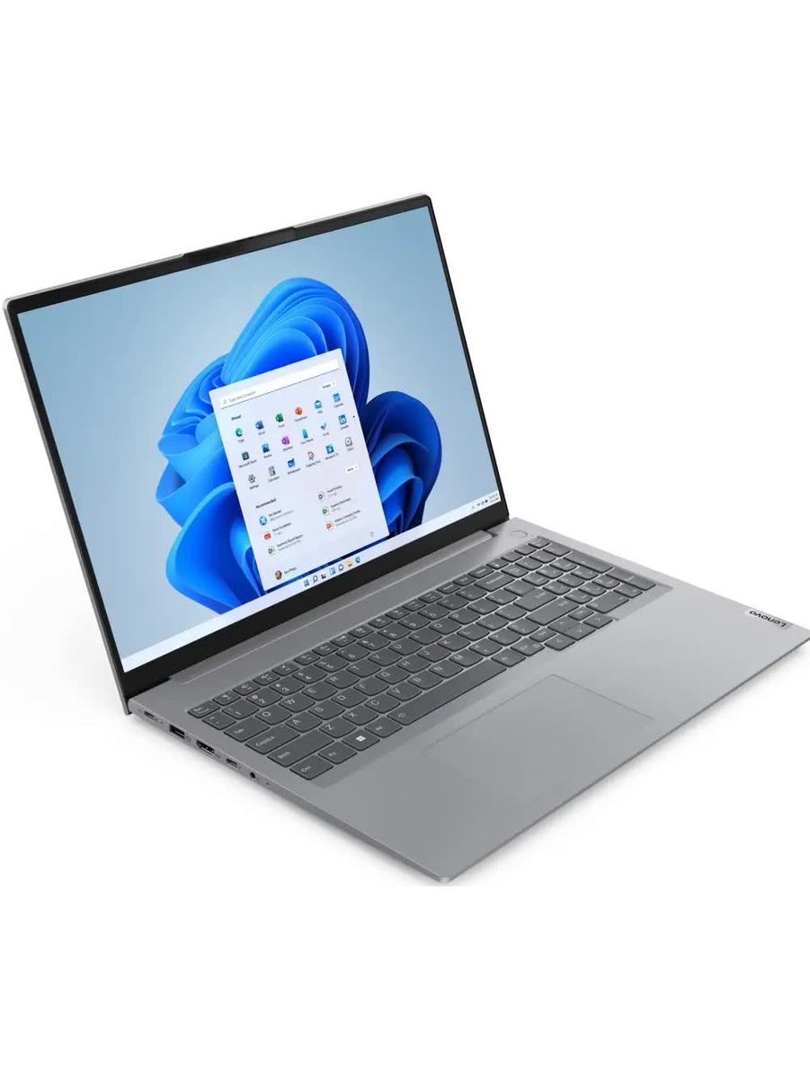 Ноутбук Lenovo ThinkBook G6 16 IRL, 16" (1920x1200) IPS/Intel Core i5-13420H/16 ГБ DDR5/512 ГБ SSD/Intel UHD Graphics/Без системы, Серый (21KH00THUE_16_512)