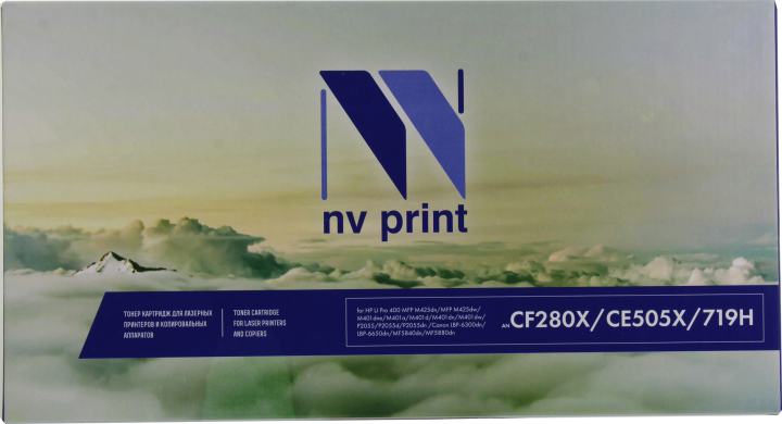 Картридж NV-Print аналог CF280X/CE505X/719H  для HP LJ Pro  M401/M425/P2055, Canon 6300/6650/5840/5880
