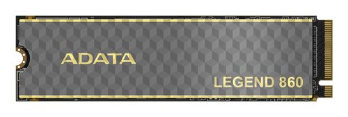Твердотельный накопитель/ ADATA SSD LEGEND 860, 500GB, M.2(22x80mm), NVMe 1.4, PCIe Gen 4x4, 3D NAND, R/W 5000/3000MB/s, IOPs н.д./н.д., TBW 160, DWPD 0.2 (5 лет)