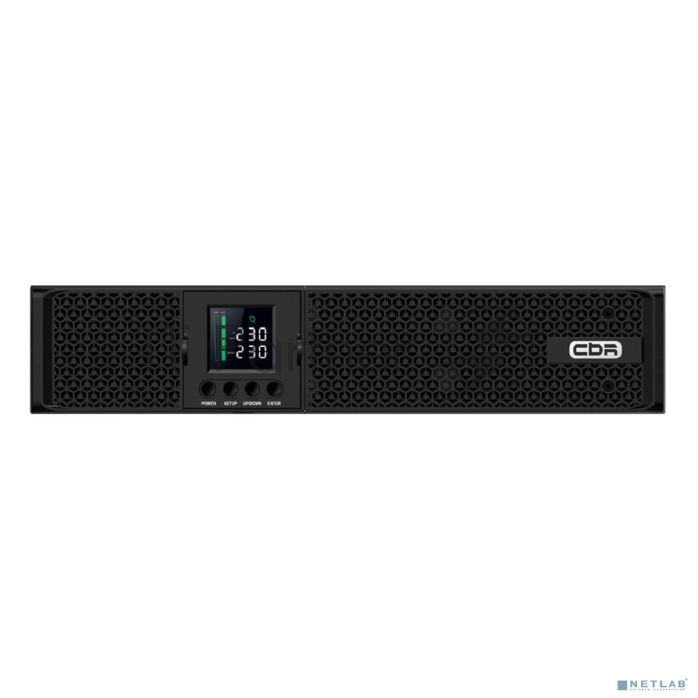 Источник бесперебойного питания CBR PLS-1.5KRT-8I-LCHERSC / 1500 ВА / 1350 Вт / 8 x IEC 320 C13