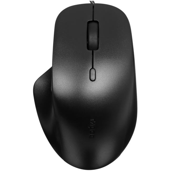 Мышь проводная Rapoo N500 черный, 3600 dpi, USB, кнопки - 6