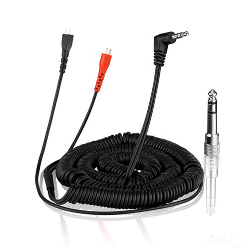 ZOMO replacement cable for Sennheiser HD 25 black 4,5m сменный витой кабель