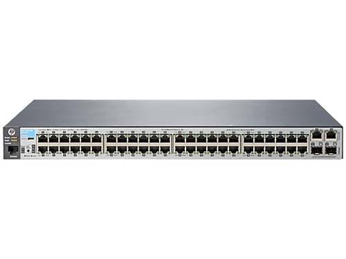 HP J9781A HP 2530-48 Switch (Managed, L2, 48x10/100 + 2x10/100/1000 + 2xSFP, Fanless design, Rackmount 19")