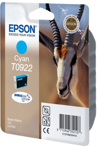 Картридж EPSON C13T10824A10/C13T09224A10 Epson для C91/CX4300 (blue)