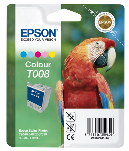 Картридж EPSON T008 цветной для SP790/SP870/SP890/SP895/SP915