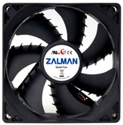 <027732> Вентилятор для корпуса .92mm Zalman ZM-F2 Plus (SF) (92x92x25мм, 1500об/мин, 20-23дБ, подшипник скольжения) [ZM-F2 Plus (SF)]