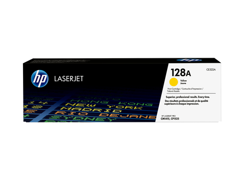 Картридж для HP Color LJ CP 1525/CM1415 PRO CE322A желтый (1,3K) UNITON Premium GREEN LINE (Eco Protected)