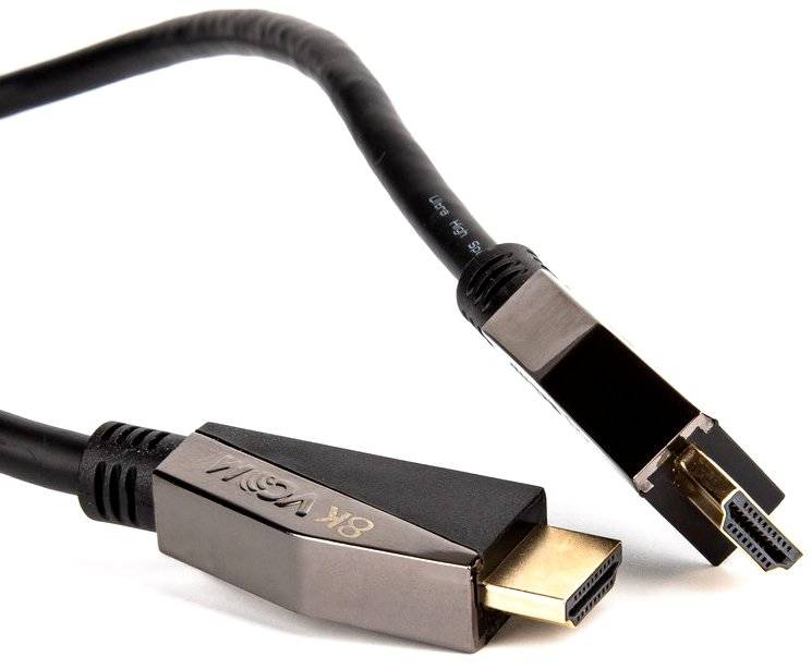 Видео кабель vcom, HDMI (M) -> HDMI (M), HDMI 2.1, 8K@60Hz, 1.5 м, CG860-1.5M