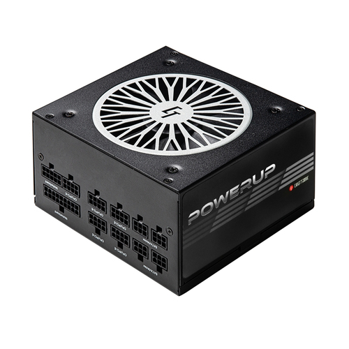 блок питания Chieftec CHIEFTRONIC PowerUp GPX-850FC (ATX 2.3, 850W, 80 PLUS GOLD, Active PFC, 120mm fan, Full Cable Management, LLC design) Retail
