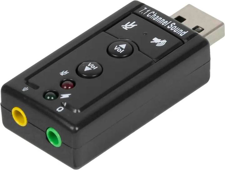ASIA USB 8C V & V Звуковая карта USB TRUA71  (C-Media  CM108)  2.0 Ret