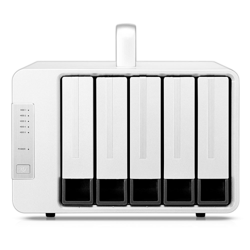 D5-Thunderbolt3 TerraMaster D5-Thunderbolt3 DAS tower/JBOD,RAID0,1,10,5/up to 5 HS  SATA(3,5' or 2,5')/1xDP1.2/2x40GbThu