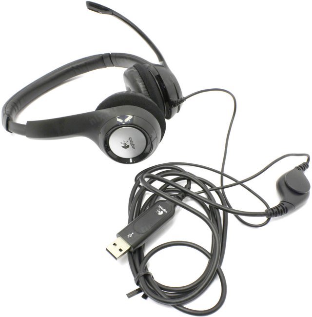 Logitech USB Headset H390 (USB, наушники  с  микрофоном,  с рег.громкости)<981-000406/981-000803>