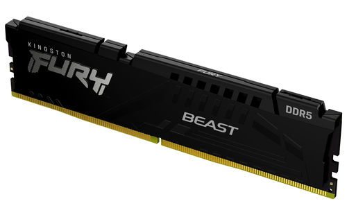 Память DDR5 8GB 5200MHz Kingston KF552C40BB-8 Fury Beast RTL Gaming PC5-41600 CL40 DIMM 288-pin 1.25В single rank с радиатором Ret