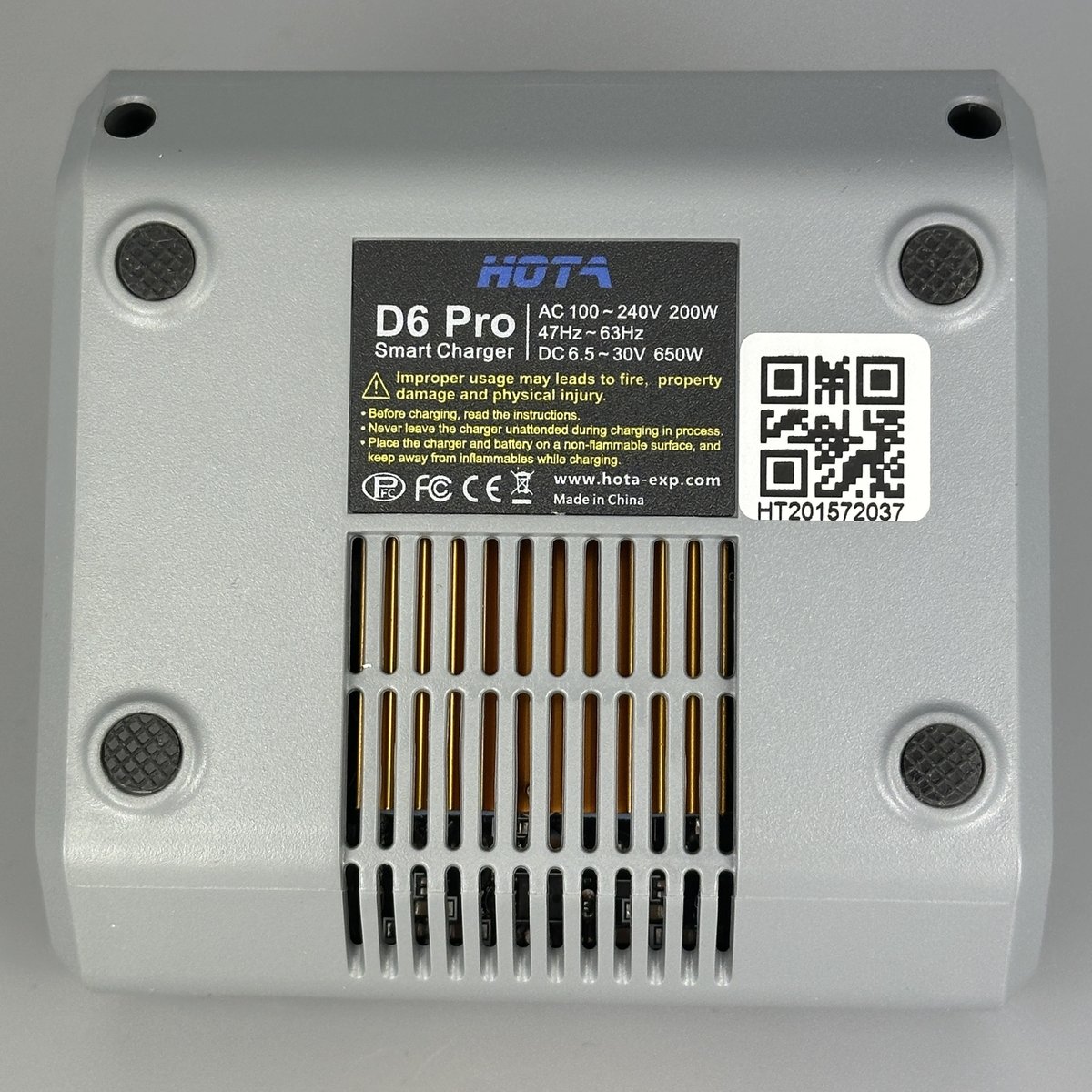 Зарядное устройство HOTA D6 PRO (Серая)