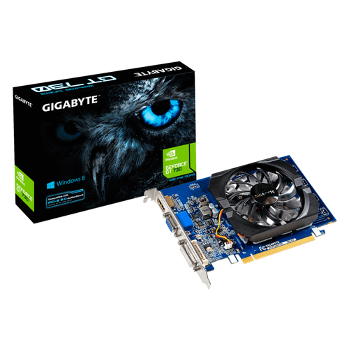 Видеокарта GIGABYTE GT730 2GB LP//GT730, HDMI, DVI, 2G,D3
