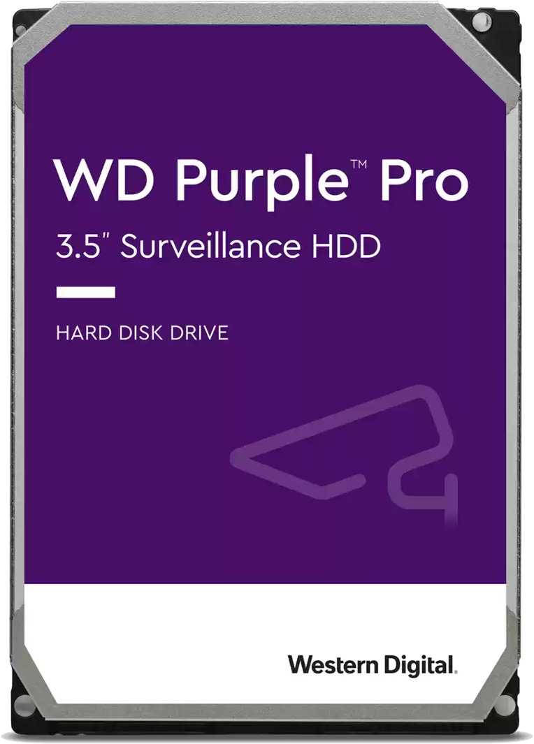 WD Жесткий диск SATA-III 10TB WD101PURP Surveillance Purple Pro  256Mb 3.5"