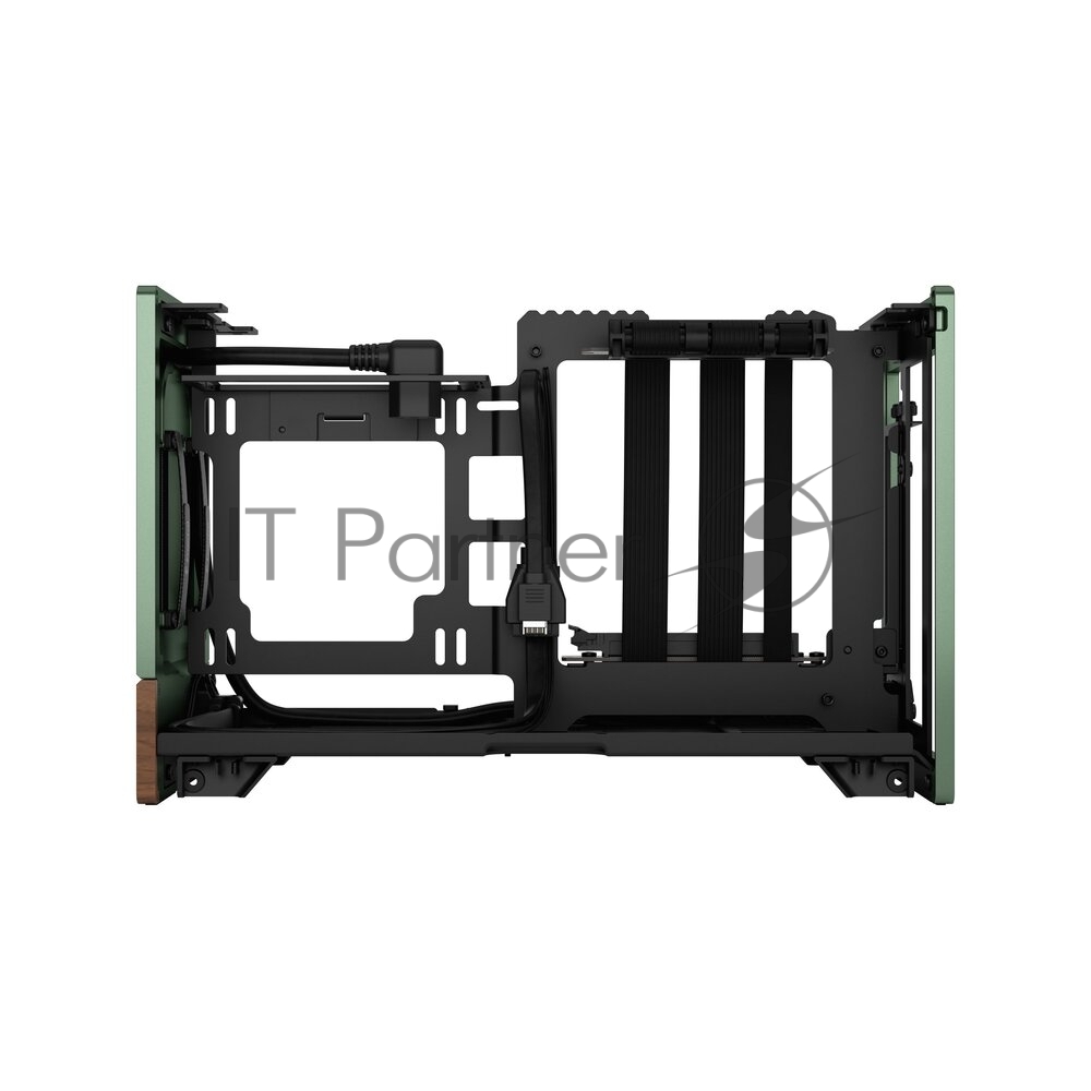 Компьютерный корпус без блока питания Fractal Design Terra, Mini-Tower, no fans, 1xUSB-A 3.0 + 1xUSB 3.2 Type-C, SFX PSU Support, mITX Jade