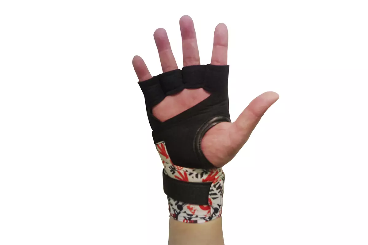 Гелевые бинты UFC Gel Glove Wraps RD/WH, L/XL