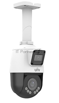 IP-камера Uniview IPC9312LFW-AF28-2X4, сдвоенная, мини-PTZ, 2×2 Мп
