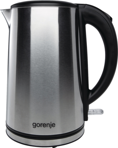 Чайник электрический Gorenje K15DWS 1.5 л, 2200 Вт, нержавеющая сталь (корпус: нержавеющая сталь)