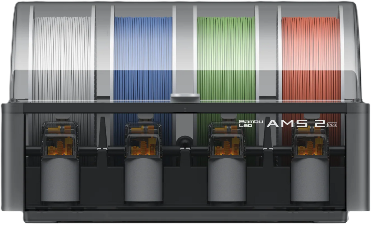 Модуль AMS Bambu Lab AMS-2-PRO, 4 катушки, активное осушение, RFID