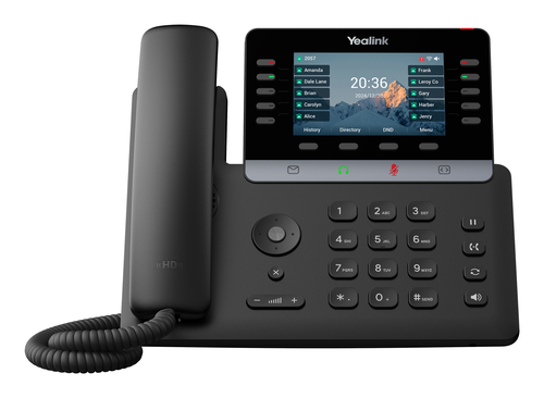 Телефон YEALINK SIP-T74W, 16 аккаунтов, Wi-Fi, 4,3" цветной экран, порт USB, BLF, PoE, GigE, без БП, шт (repl. SIP-T53W, SIP-T46U)