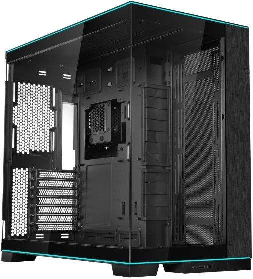 Корпус для ПК LIAN LI - O11 Dynamic EVO RGB, 2xUSB3.0, 1xUSB3.1, Full Tower, без БП, цвет чёрный, G99.O11DERGBX.00