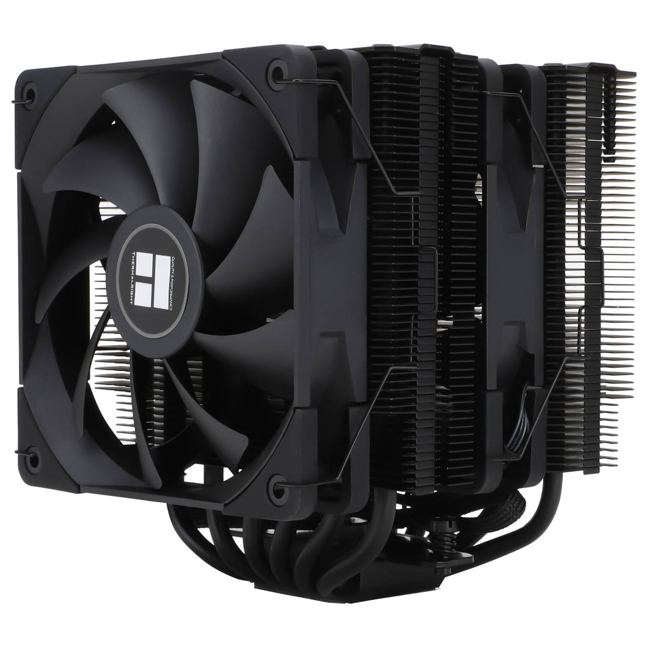 Thermalright Кулер Peerless Assassin 120 Black  LGA115X/1200/1700/AM4/AM5 (Dual Tower, 2x120mm PWM Fan, медное основание, 6 тепл. трубок 6мм) / TRPA120B