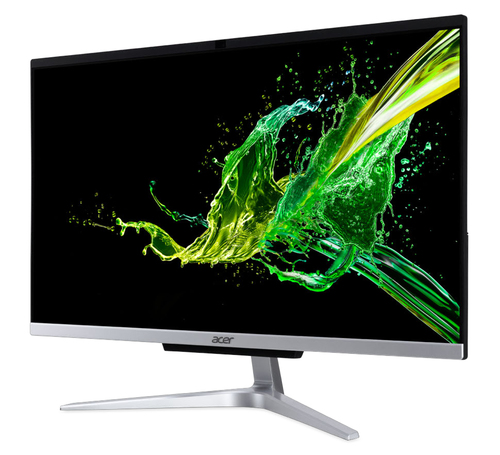 Моноблок Acer Aspire C24-960 23.8" FHD Inte Core i3-10110U, 4Gb, SSD 128Gb,CR,KB,M,SILVER,Linux (DQ.BD6ER.007)
