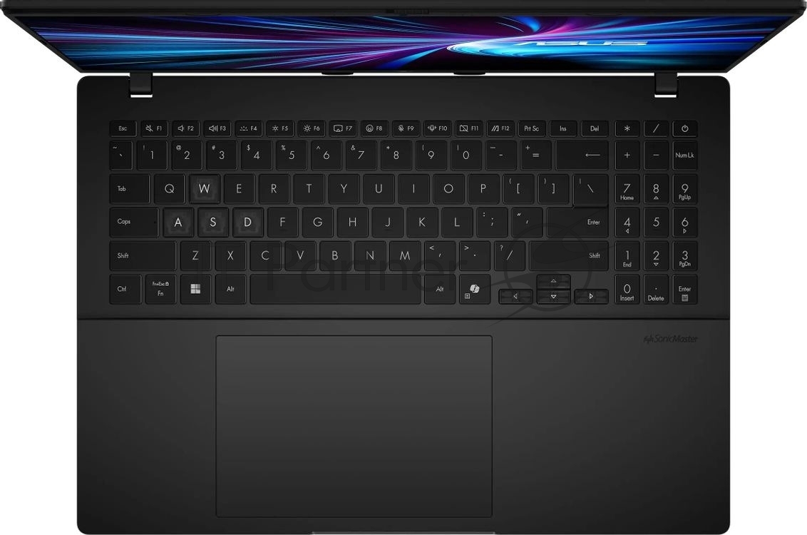 Ноутбук Asus V16 V3607VJ-TK268/16"/IPS/Intel Core 5 210H/16Gb/512Gb SSD/NVIDIA GeForce RTX 3050 6Gb/без ОС/черный/1.95kg