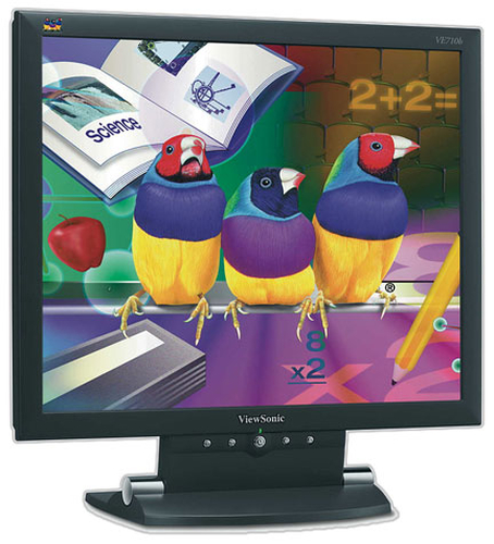 17"    ЖК монитор Viewsonic  VE710B  (LCD,  1280x1024, D-Sub)