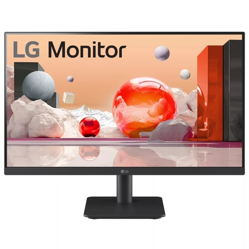 МОНИТОР 23.8" LG 24MS500-B Black (IPS, 1920x1080, 100Hz, 5 ms, 178°/178°, 250 cd/m, 1300:1, +2xHDMI 1.4)