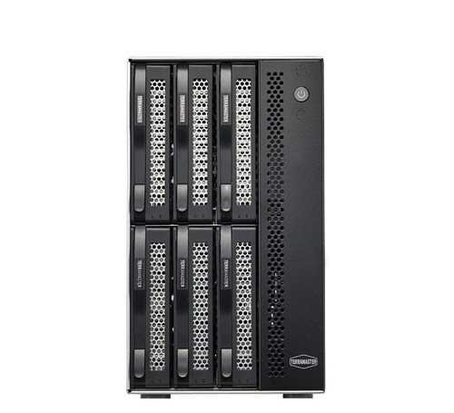 T6-423 TerraMaster T6-423 tower NAS QC 2,0Ghz(2,9)/4gb(32)/RAID0,1,5,6,10,JBOD/up to 6 HS SATA(3,5'  or 2,5')/2xM.2 2280
