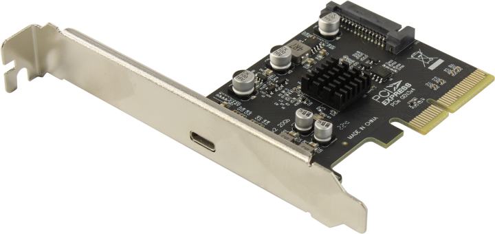 Espada Контроллер PCI-E, USB 3.2 Gen2x2 Type-C, , 20Gbps (PCIeUASM3242) (45624)