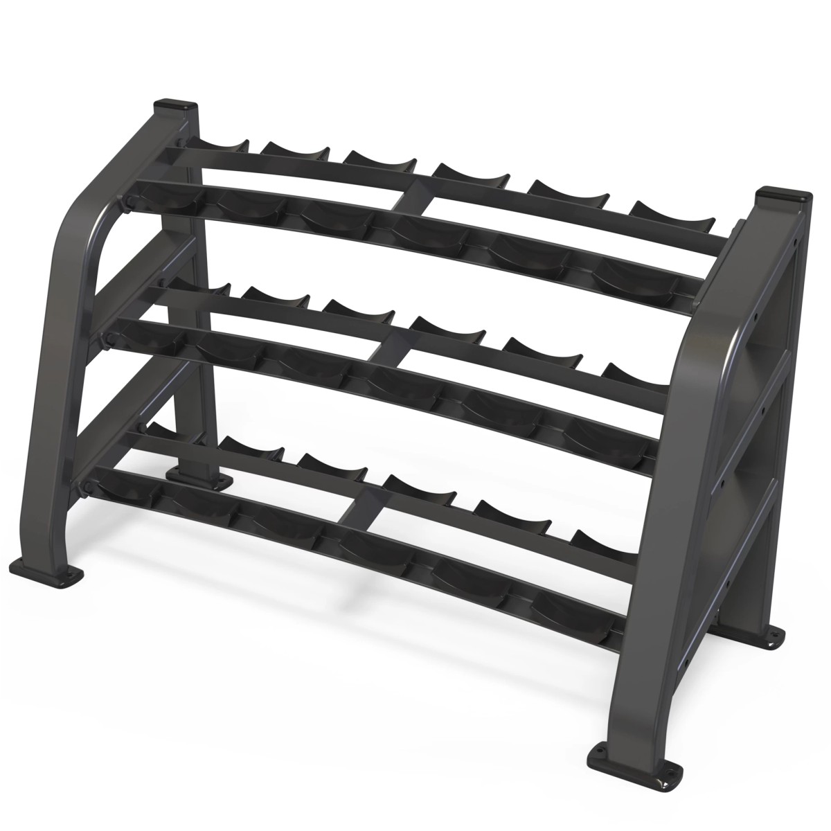 Стойка для гантелей AnyFit PEB112-3, трехъярусная