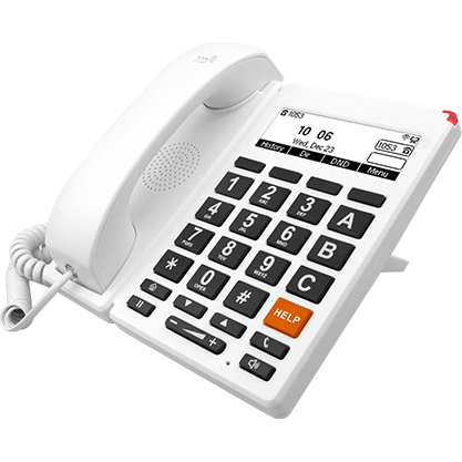 Телефон IP  Flyingvoice FIP12WP белый
