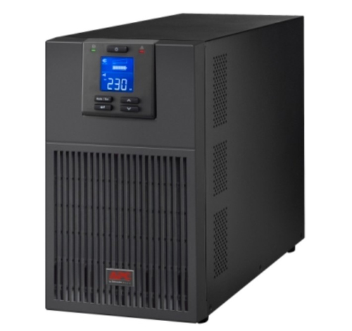 SRV3KI-E - Источник бесперебойного питания, APC, Easy UPS SRV3KI-E, Онлайн, Мощность 3000ВА/2700Вт, Напольный, 230В, Вых: 6x IEC C13, 1x IEC C19, Intelligent Card Slot, LCD, APCRBCV205, Чёрный