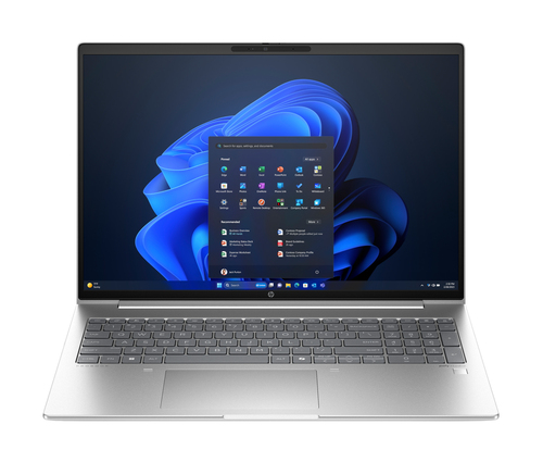 Ноутбук HP Inc. Probook 460 G11 - 16", 1920x1200 (WUXGA), Intel Core Ultra 7 155U 1700MHz, DDR5 16 ГБ, SSD 512 ГБ, Intel Graphics, Bluetooth, Wi-Fi, FPR, 3cell, серебристый, FreeDOS, A23C9EA