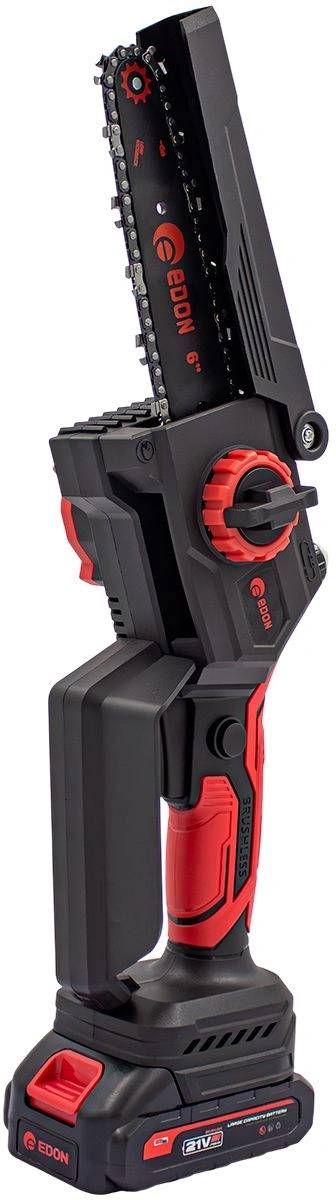 Цепная пила Edon Super NS-21/6BL аккум. дл.шины:6" (15cm) 1аккум. 2Ач ЗУ (35530)