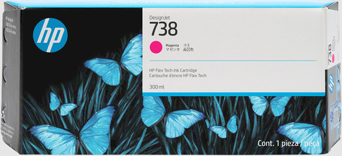 Картридж струйный HP 738 300мл Magenta DesignJet Ink Cartridge