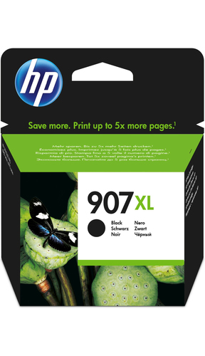 Картридж струйный HP (T6M19AE) OfficeJet 6960/6970, №907XL, черный, увеличенный ресурс 1500 стр., оригинальный