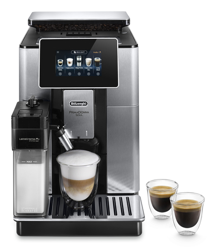 Кофемашина автоматическая DeLonghi ECAM610.75.MB черный/серебристый, исп. кофе - молотый/зерновой, 2.2 л, 1450 Вт, 19 Бар