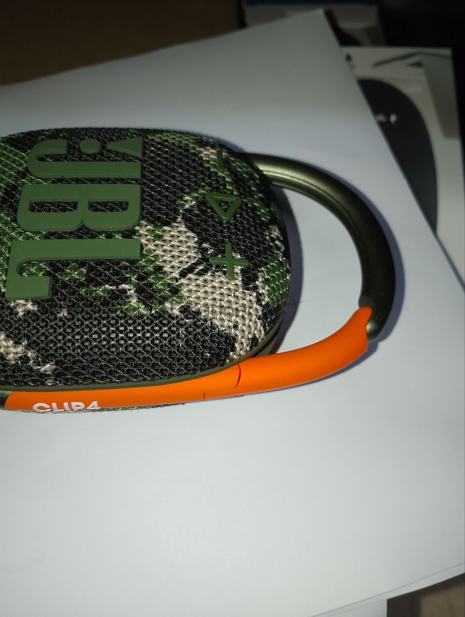 (Б/У) Портативная колонка JBL 5W CLIP 4 SQUAD [Cм.описание!]