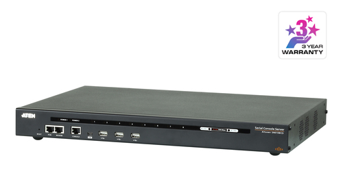 Консольный сервер/ 8-Port Serial Console Server with Dual Power/LAN